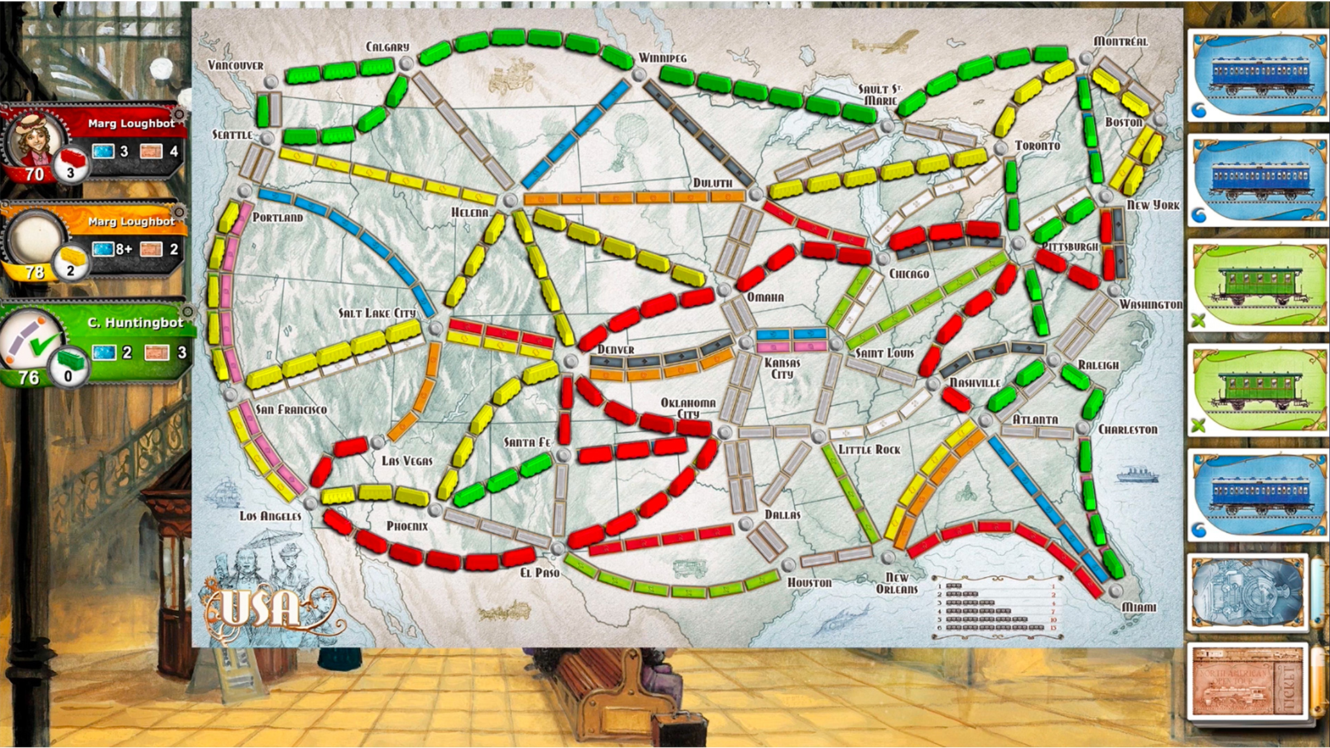 Ticket To Ride Moves From Tabletop To Ps4 And Playlink Mobile