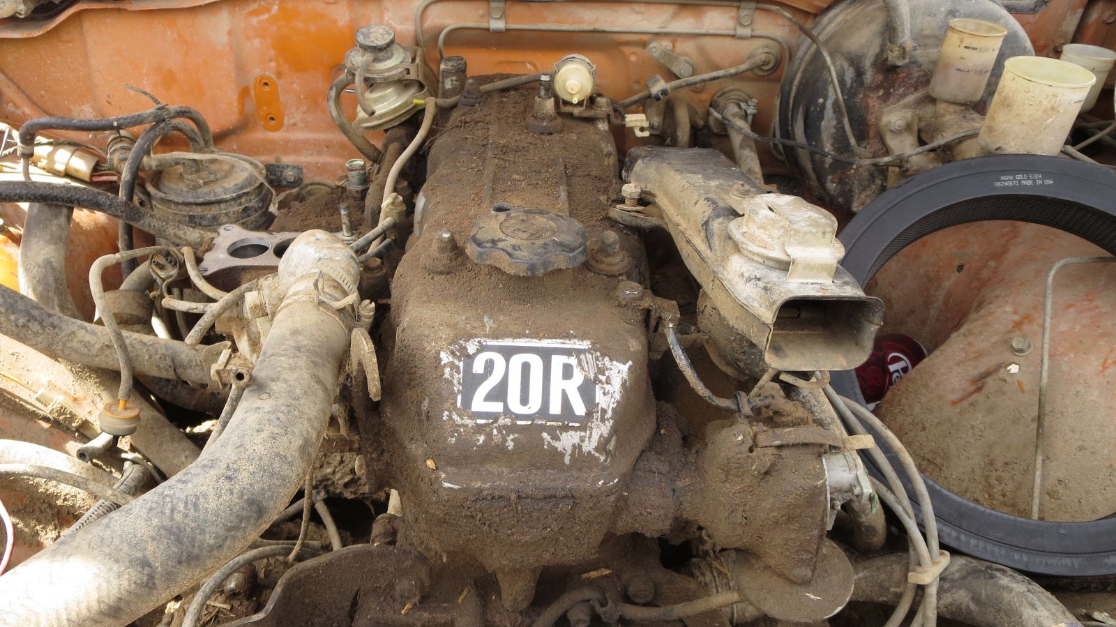 20R engine in 1978 Toyota truck