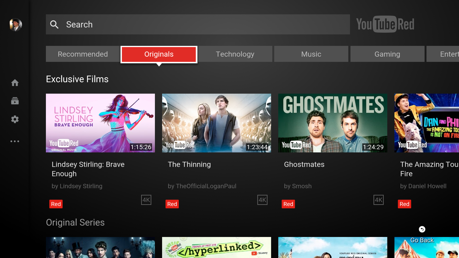 Youtube On Android Tv Plays Catch Up With New Design Auto Play