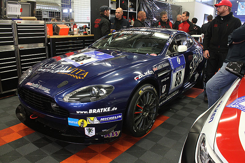 The Stadavita Aston Martin to race in the 2015 Nurburgring 24-Hour race.