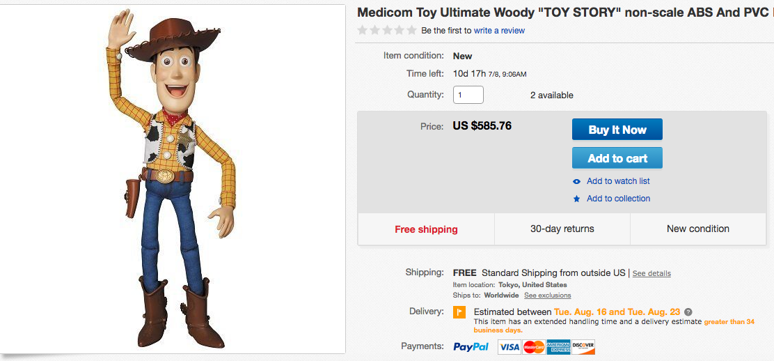 1990 woody doll