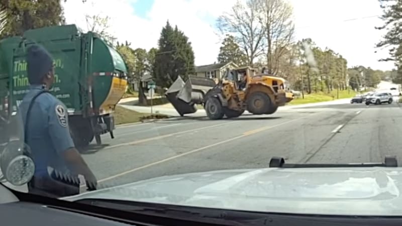 Sometimes, it takes a front loader to stop a front loader