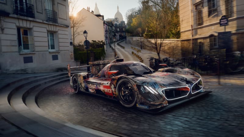 BMW's 20th art car is a Le Mans-bound 215-mph painting on wheels