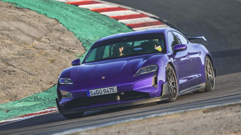 photo of Porsche Taycan Turbo GT sets lap records and automaker benchmarks image