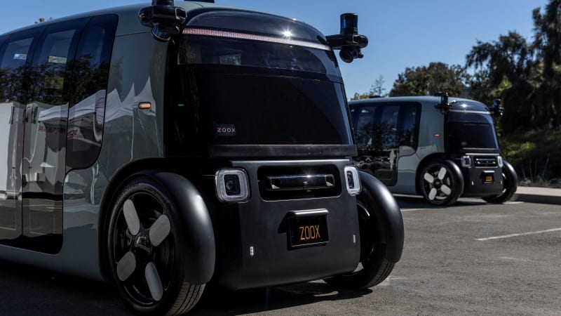 Los robotaxis de Zoox de Amazon comenzarán a conducir más rápido, más lejos y de noche en Las Vegas
