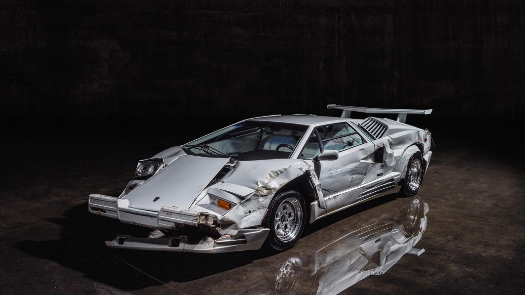 Второй разбитый Lamborghini Countach 1989 года из фильма «Волк с Уолл-стрит» выставят на аукцион