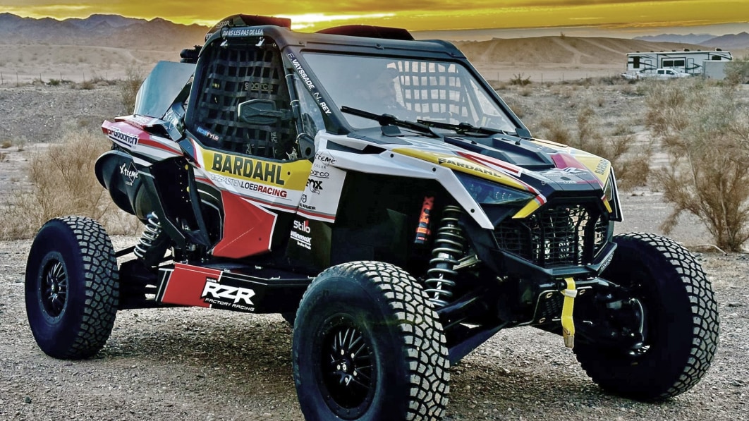 Polaris envía el RZR Pro R Factory modificado al Rally Dakar 2024