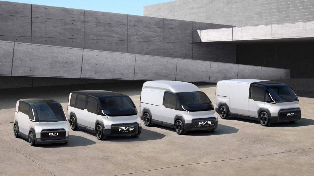 Kia lanza la plataforma mod-and-modular PBV con 5 conceptos de vehículos eléctricos en el CES 2024