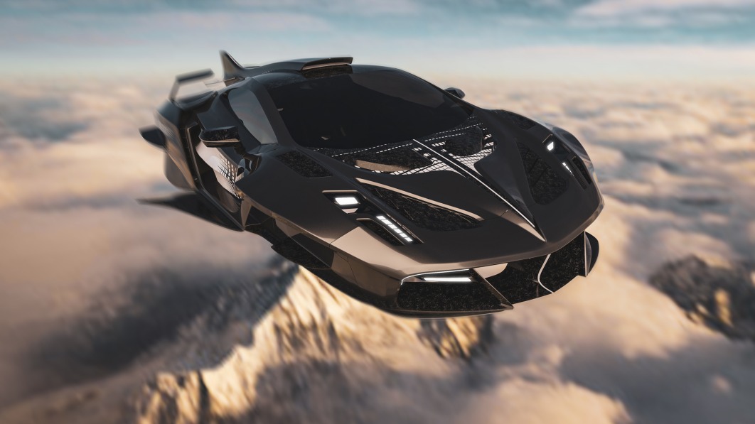 Mansory surca los cielos con el concepto de coche volador Empower