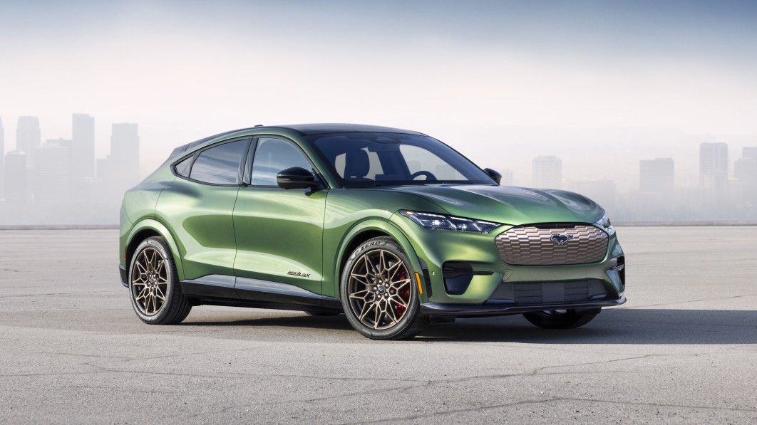 Go green with the 2024 Ford Mustang MachE GT's new Bronze package