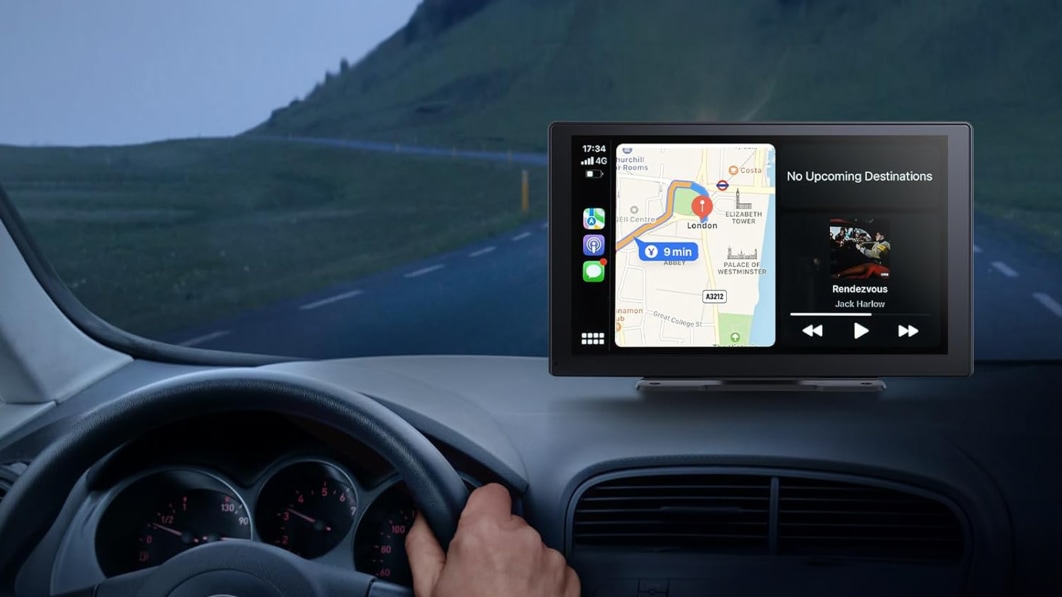 Monitor táctil inalámbrico de Apple CarPlay y Android Auto ahora con 30% de descuento en Amazon