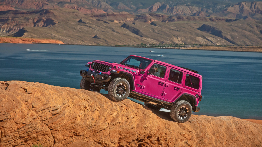 Tuscadero Pink regresa a la línea Jeep Wrangler 2024