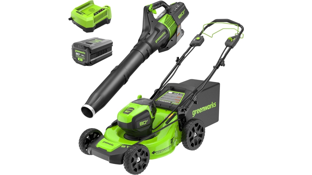 Greenworks Pro 80-volt 21-in Cordless Push Lawn Mower 4 Ah (2