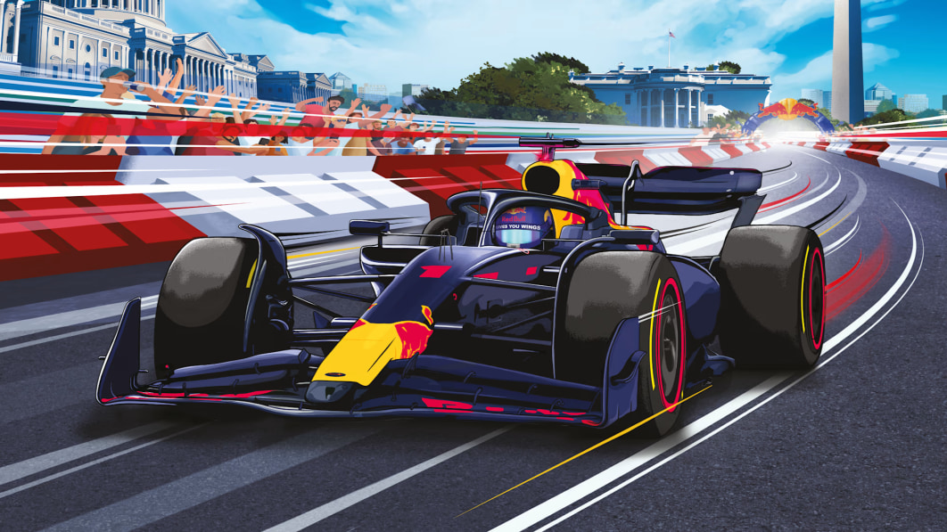 El equipo Red Bull conducirá un coche de F1 por las calles de D.C. este fin de semana