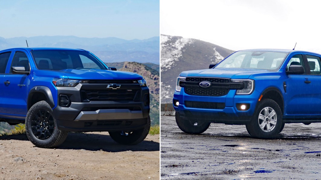 Ford Ranger vs.Chevy Colorado: Comparación 2024