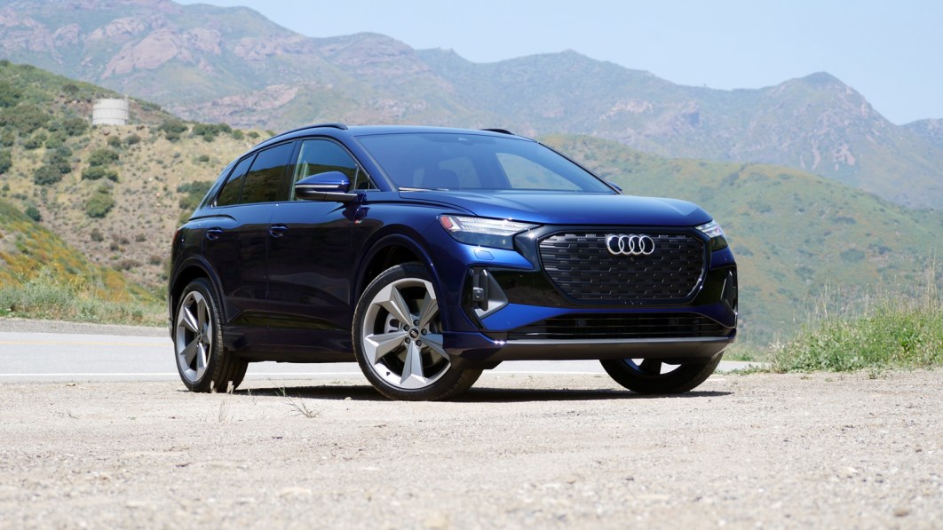 photo of 2024 Audi Q4 55 E-Tron First Drive: Big mid-year changes yield zesty EV image
