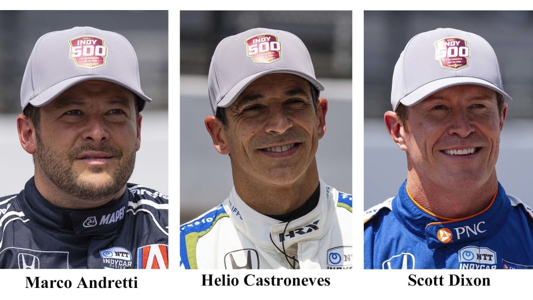 La emocionante alineación de Indy 500 en la fila 7: Andretti, Castroneves y Dixon
