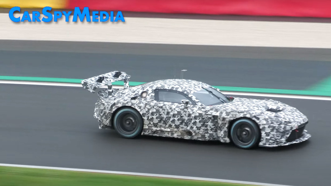Toyota GR GT3 testing at Spa-Francorchamps is proper V8 business