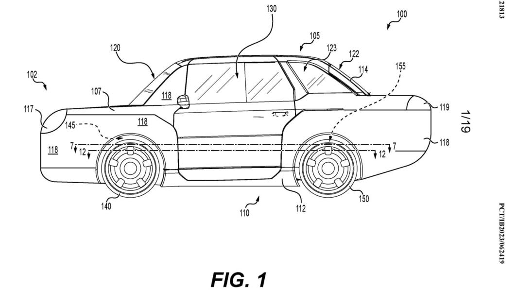 BRP refiles patent application for a two-door EV with a novel door hinge