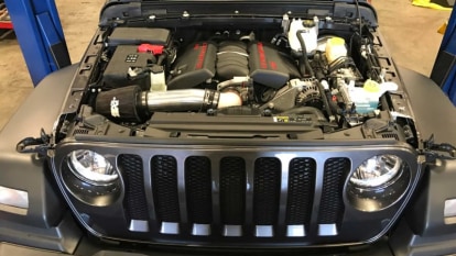 A Chevy LS V8 can be dropped into the 2018 Jeep Wrangler - Autoblog