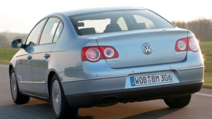 VW Passat BlueMotion gets diesel mpg from gas engine
