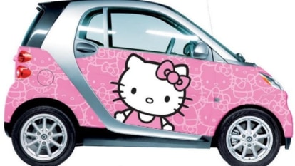 Hello Kitty wraps available for the Smart ForTwo - Autoblog