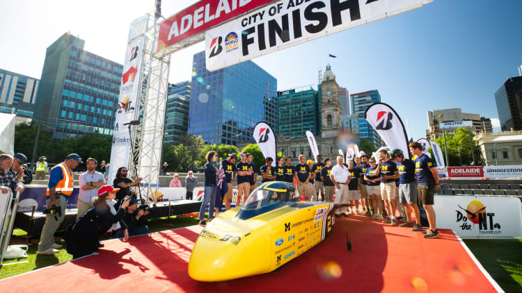 Belgian Team Wins Solar Car Race Across Australian Outback Autoblog