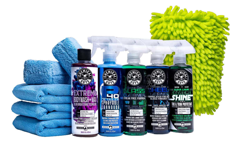 This Chemical Guys 11-piece car wash kit is 40% off at Walmart