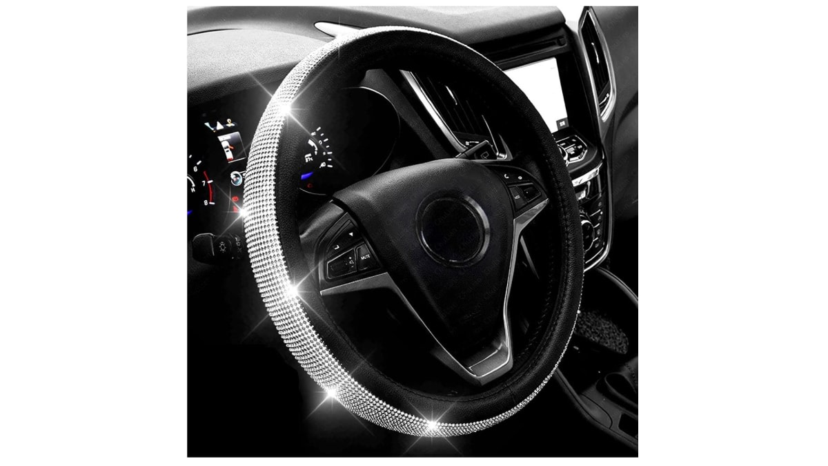 Protect Original Steering Wheel Cover Red-Black From Wear And Tear For Mini 