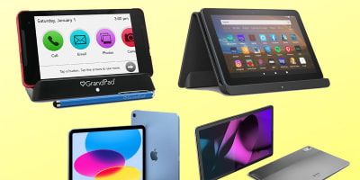 Easy to use and very versatile, these 6 tablets keep older adults connected and entertained