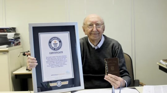 100-year-old sets record for longest career at one company