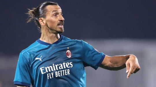 AC Milan striker Zlatan Ibrahimovic reveals he played through pain to win title
