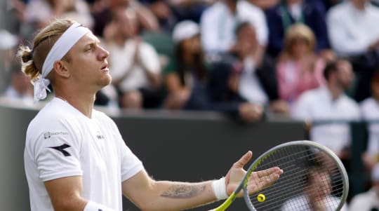 Ball-abuse penalty oddly ends Wimbledon match