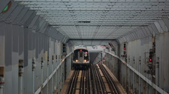 Man shot dead on New York subway train; suspect at large