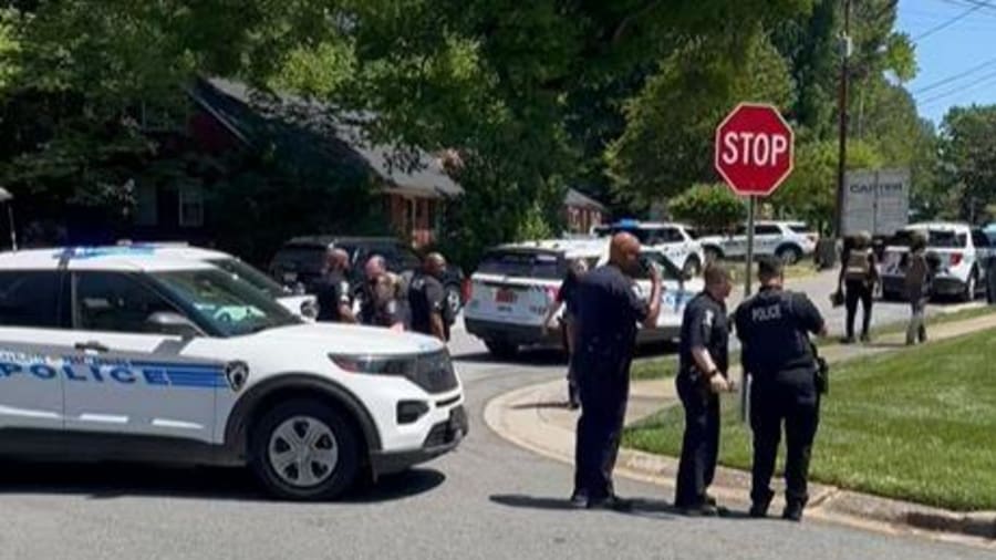 Multiple officers struck by gunfire in Charlotte shooting