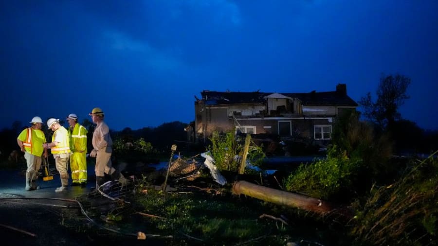 The Southeast is bracing for a severe weather threat today as officials assess damage from deadly storms in Tennessee