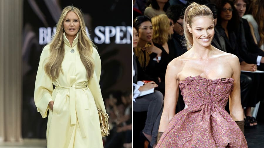 Elle Macpherson returns to runway for first time in 14 years
