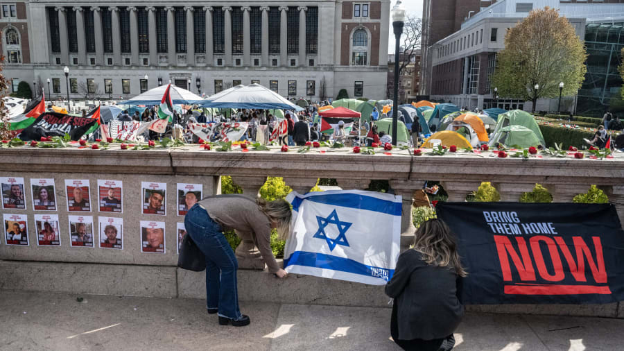 Jewish and pro-Palestinian students at Columbia University accuse school officials of discrimination