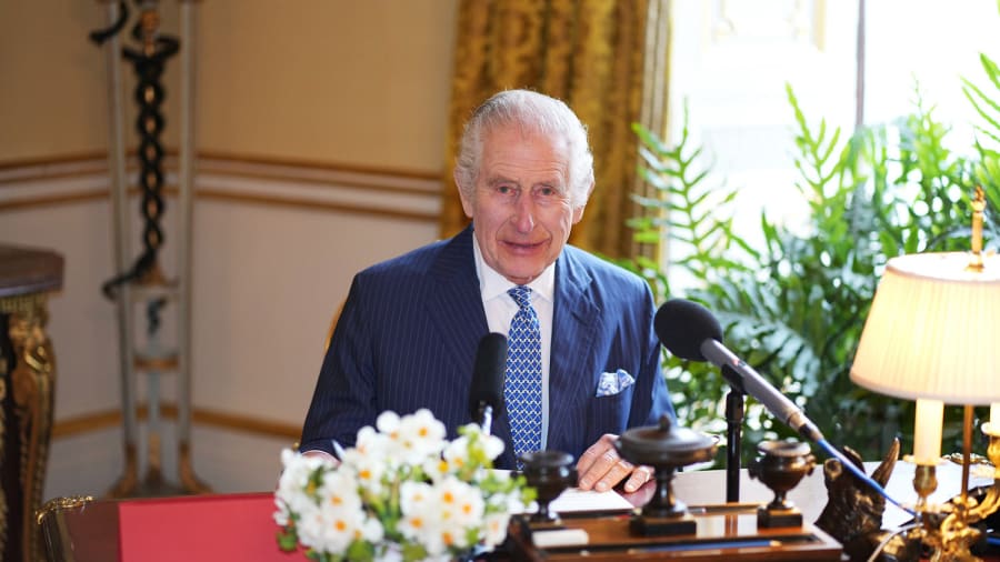 King Charles stresses friendship 'in a time of need' after his and Kate's cancer diagnoses