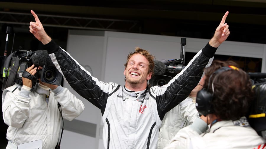 On this day in 2009 – Jenson Button victory at Spanish GP causes Brawn friction