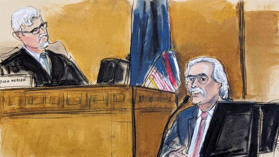 Former judge calls Pecker an ‘outstanding’ 1st witness in Trump trial