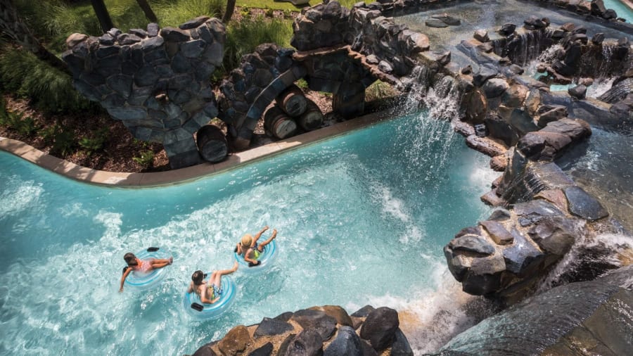 Who doesn’t love a lazy river? These 14 family resorts have the best ones in the US