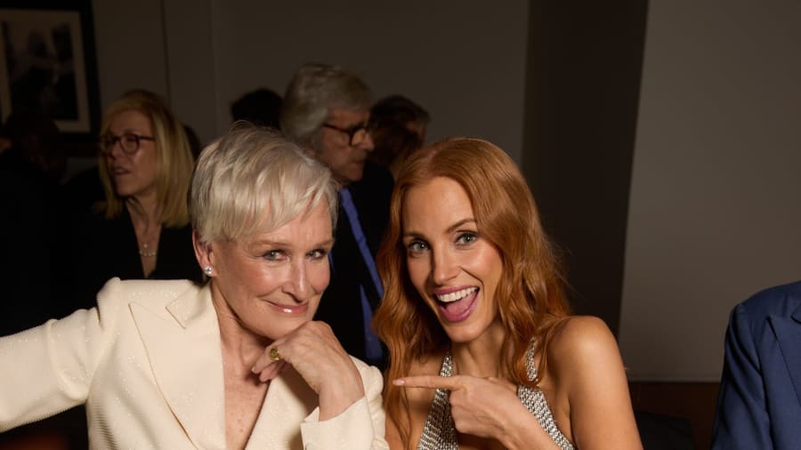 Ralph Lauren delivers intimate, starry fashion show with Jessica Chastain, Glenn Close, more