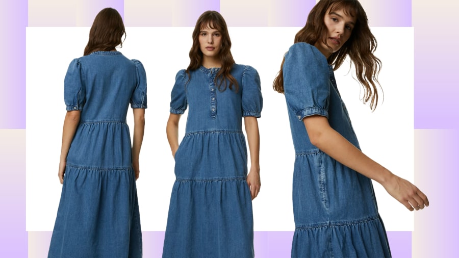 M&S release new version of sell-out denim dress