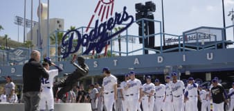Jackie Robinson remembered on 77th anniversary of him breaking baseball's color barrier