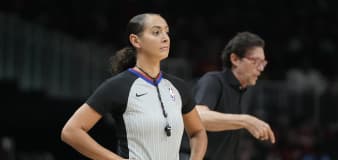 Moyer-Gleich picked for NBA playoff officiating roster, 1st woman in that role since 2012