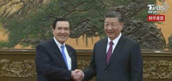 Chinese President Xi meets former Taiwan leader Ma Ying-jeou on pro-unification visit
