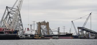 New deep-water channel allows first ship to pass Key bridge wreckage in Baltimore