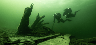 Weapons chest and chain mail found in ancient shipwreck off Sweden