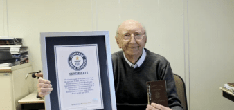 100-year-old sets record for longest career at one company